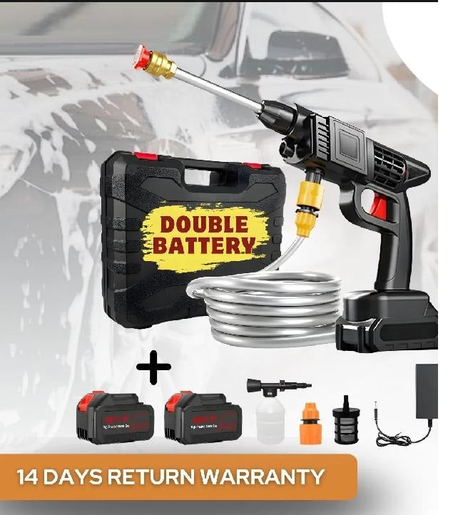 Cordless High-Pressure Car Washer Gun – Portable Cleaning Solution* 🚗💦