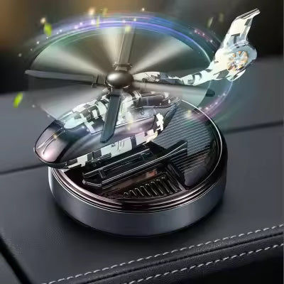 Solar Powered Rotating Helicopter Car Air Freshener* 🚁☀️