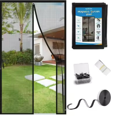 Magnetic Screen Door – Hands-Free Mesh Curtain* 🦟🚪