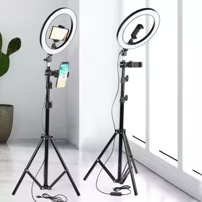 26 cm Ring Light with 7 Feet Tripod Stand – Professional Content Creation Setup* 🎬✨