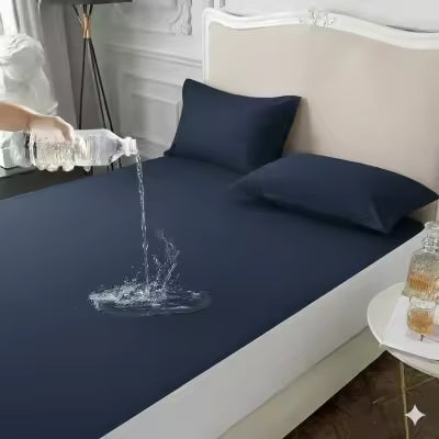 100% Waterproof Mattress Protector – Durable 2-Layer Design 🛏️💦