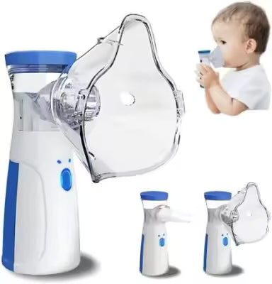 Portable Mesh Nebulizer – Quiet & Efficient Respiratory Support