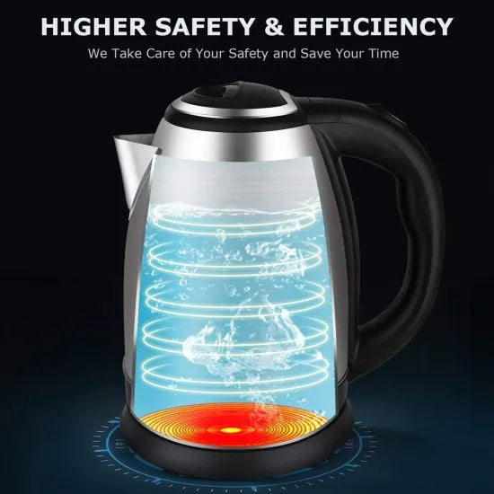 Premium 2-Liter Stainless Steel Electric Kettle ☕