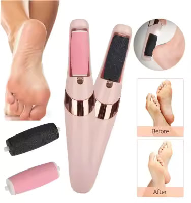 *Electric Foot File & Callus Remover – Smooth Feet in Minutes* 👣