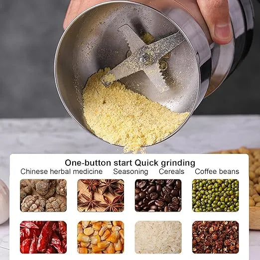 RAF Multi-functional Stainless Steel Coffee & Spice Grinder – Model R.7113