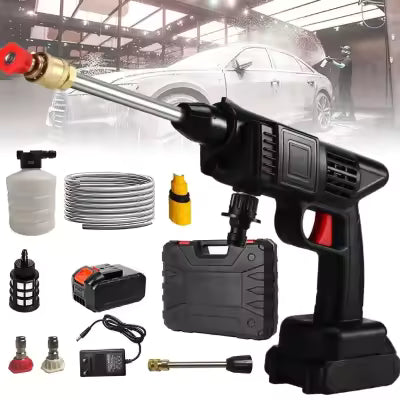 Cordless High-Pressure Car Washer Gun – Portable Cleaning Solution* 🚗💦