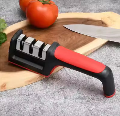 *3-Stage Knife Sharpener – Sharp Blades, Easy Life!* 🔪