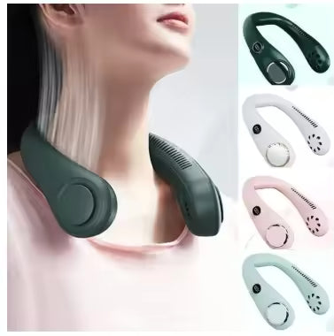 New Bladeless Neck Fan – Stay Cool Anywhere, Anytime* ❄️🌬️