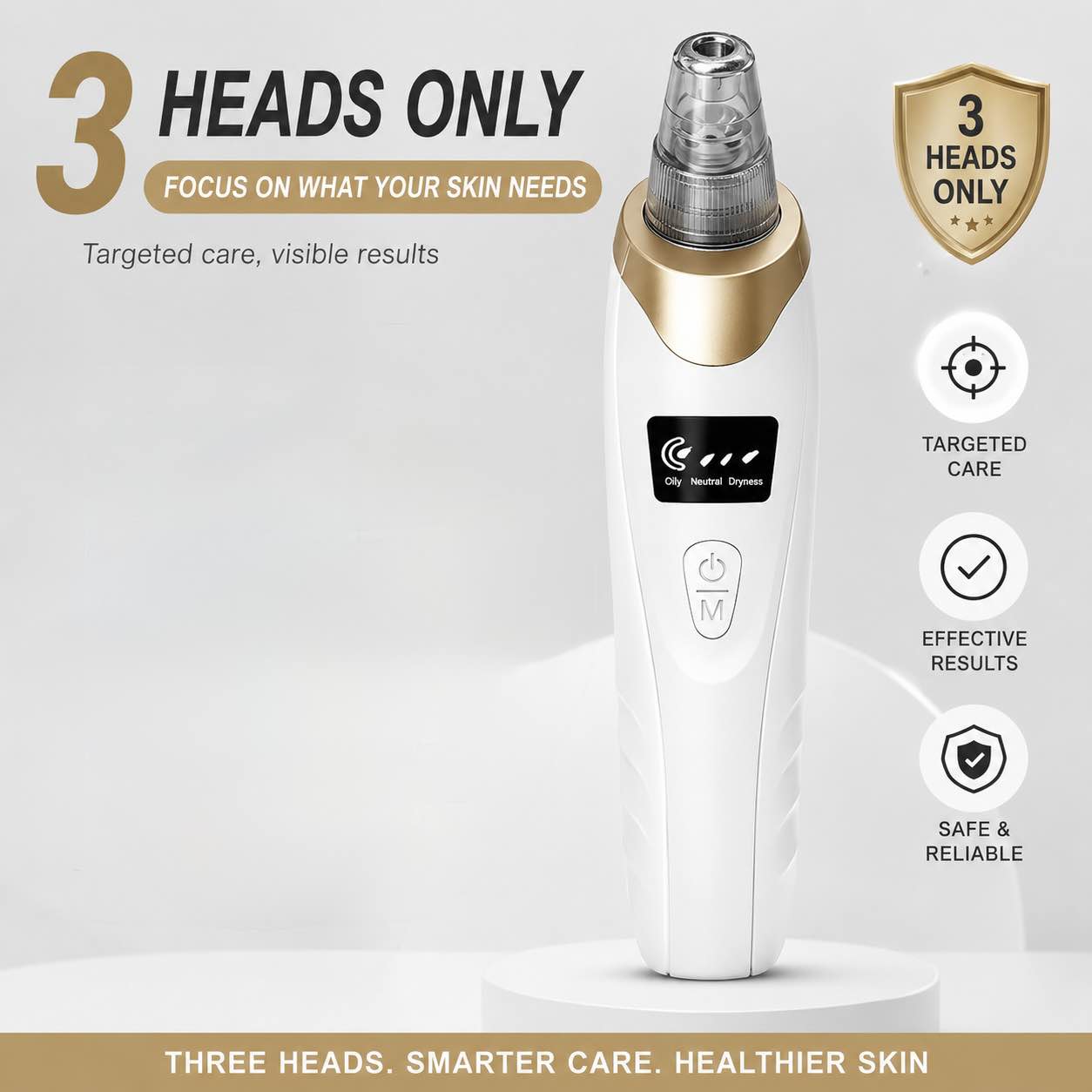 Electric Blackhead Remover Vacuum – Pore Cleanser & Skin Revitalizer