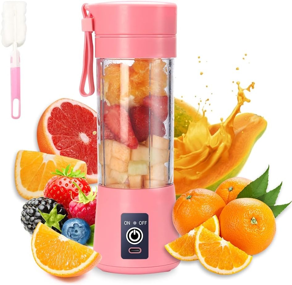 Portable Rechargeable Juicer Blender – Fresh Juice Anywhere