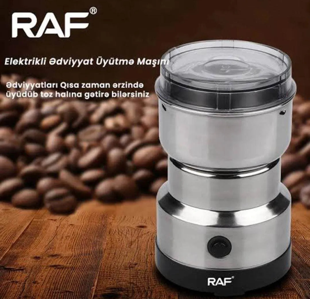 RAF Multi-functional Stainless Steel Coffee & Spice Grinder – Model R.7113