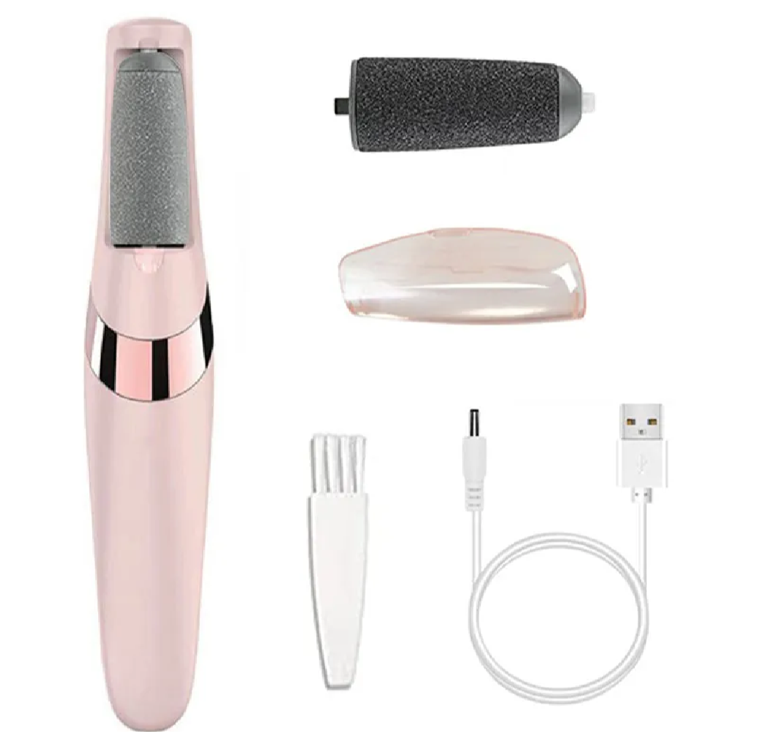 *Electric Foot File & Callus Remover – Smooth Feet in Minutes* 👣
