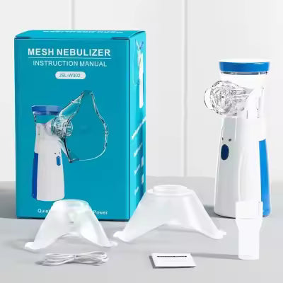 Portable Mesh Nebulizer – Quiet & Efficient Respiratory Support