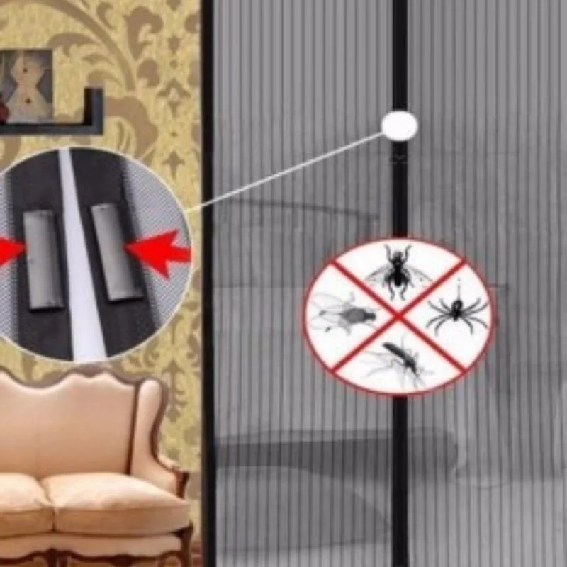 Magnetic Screen Door – Hands-Free Mesh Curtain* 🦟🚪