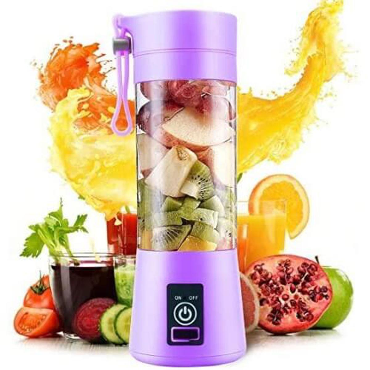 Portable Rechargeable Juicer Blender – Fresh Juice Anywhere