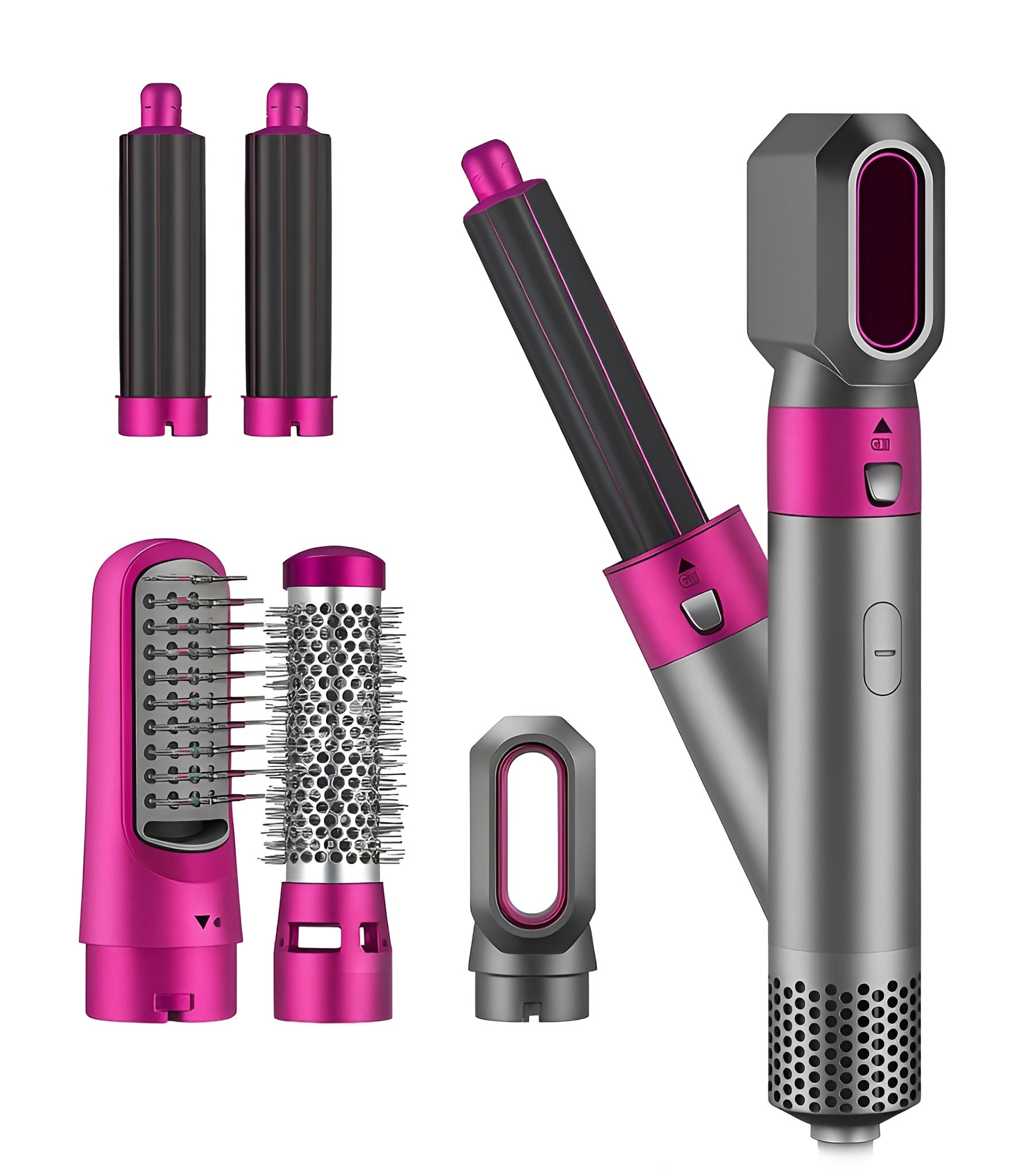5-in-1 Professional Hair Styler & Hot Air Comb