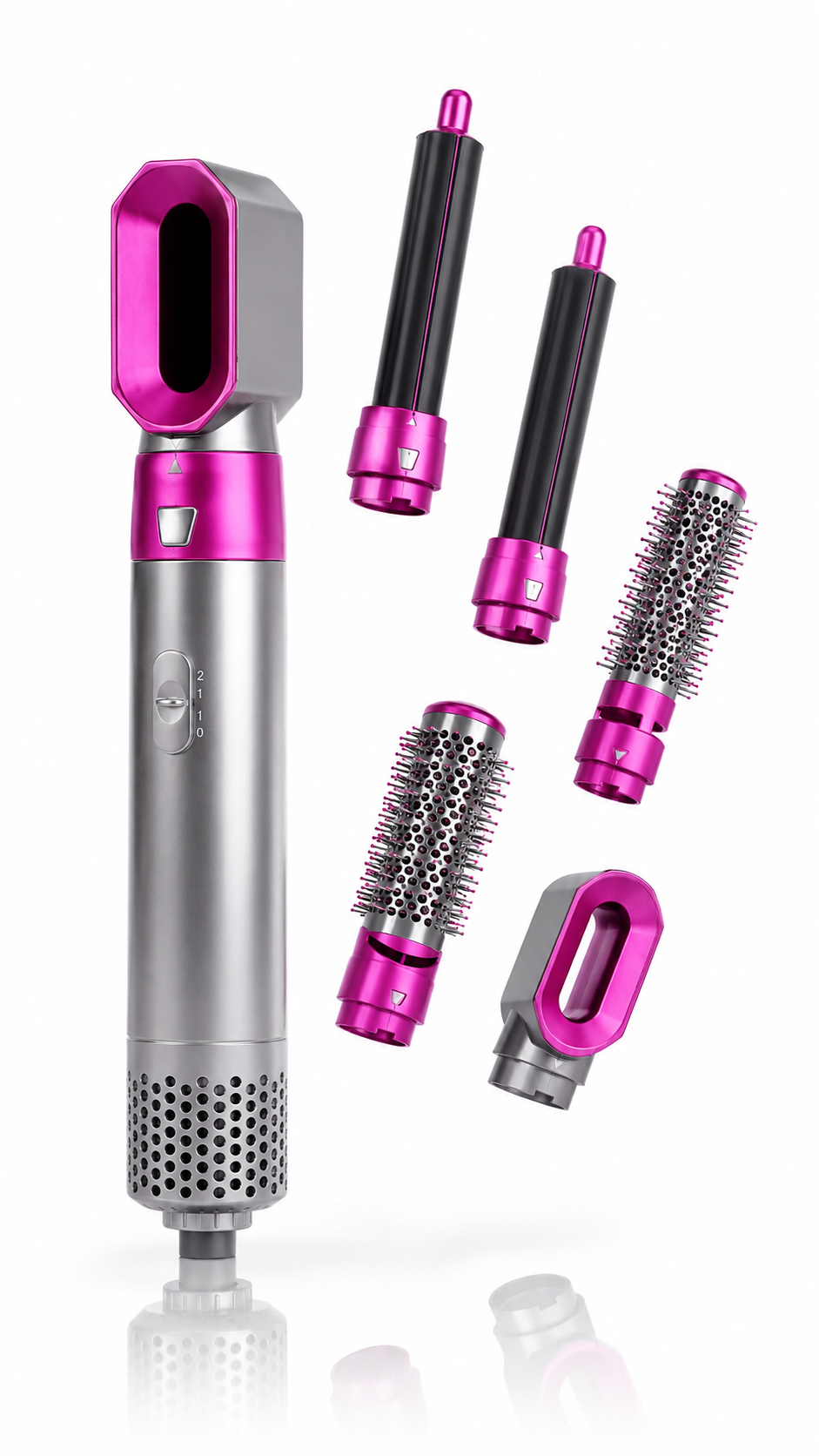 5-in-1 Professional Hair Styler & Hot Air Comb
