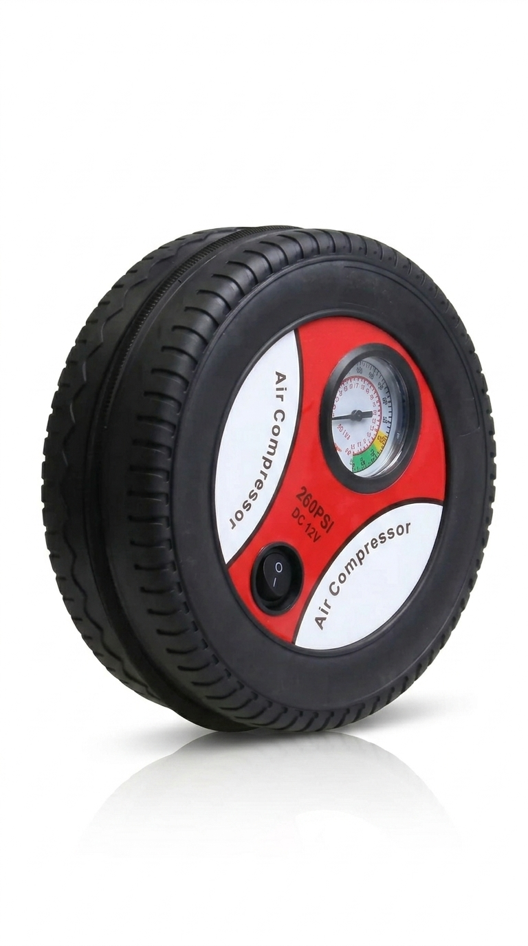 DC 12V Portable Electric Car Tire Inflator & Air Compressor* 🚗💨